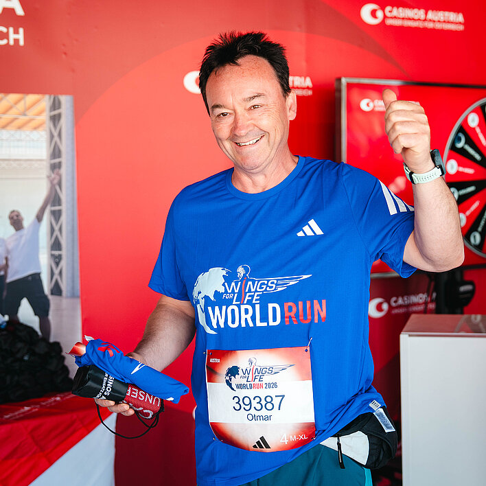 Wings for Life World Run 2026 Casinos Austria Glücksrad Teilnehmer