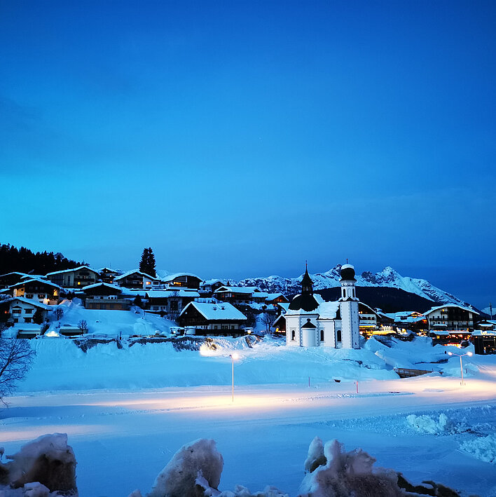Seefeld in Tirol im Winter
